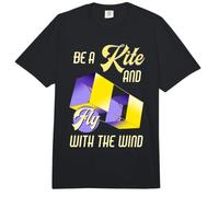Be a Kite and Fly with The Wind Motivational Quote Comfort Colors Adult Heavyweight T-Shirt