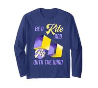 Be a Kite and Fly with the Wind Motivational Quote Manga Larga