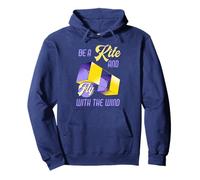 Be a Kite and Fly with the Wind Motivational Quote Sudadera con Capucha