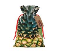 Be A Pineapple Print - Bolsas de regalo de Navidad con cordón, bolsas reutilizables para decoración de Navidad