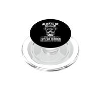 Be A Toy Fox Terrier Perro Divertido Juguete Fox Terrier PopSockets PopGrip para MagSafe
