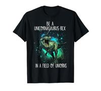 Be A Unicornasaurus Rex Funny Dinosaur Unicorn Lover Camiseta gráfica económica
