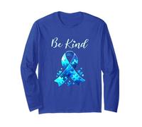 Be amable autismo camisa mujeres hombres aceptan comprender Manga Larga