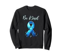 Be amable autismo camisa mujeres hombres aceptan comprender Sudadera