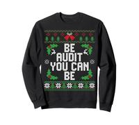 Be Audit You Can Be Funny Ugly Christmas Accountant Sudadera