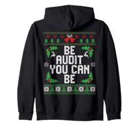 Be Audit You Can Be Funny Ugly Christmas Accountant Sudadera con Capucha