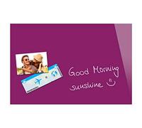 Be!Board B1204 Pizarra magnética de cristal, 60 x 40 cm, frambuesa