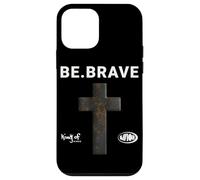 Be Brave God Bible Jesus Blessed Cross - Cita Religiosa Carcasa para iPhone 12 Mini