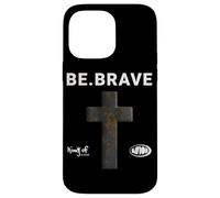 Be Brave God Bible Jesus Blessed Cross - Cita Religiosa Carcasa para iPhone 14 Pro MAX