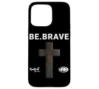 Be Brave God Bible Jesus Blessed Cross - Cita Religiosa Carcasa para iPhone 15 Pro MAX