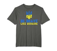 Be Brave Like Ukraine, Fight Like Ukrainian, Support Ucrania Camiseta