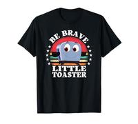 Be Brave, Little Toaster Positive Classic Retro de los 80 y 90 Camiseta