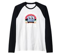 Be Brave Little Toaster Positive Classic, Retro de los 80 y 90 Camiseta Manga Raglan