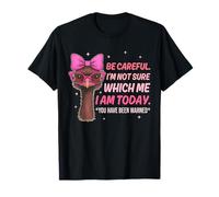 Be Careful. I'm Not Sure Which Me I Am Today Diseño Camiseta