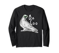 Be Coo Paloma, pájaros, Naturaleza, Retro, Gafas de Sol, Verano, diversión Manga Larga
