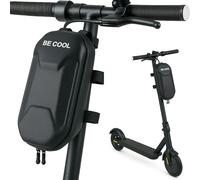 Be Cool Bolsa para Manillar de Scooter Premium, el Almacenamiento Viajes, 290 x 150 x 135 mm, Color Negro