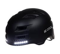 Be Cool Schutzhelm mit Beleuchtung Casco de Seguridad con iluminación, Adultos Unisex, Negro, Large