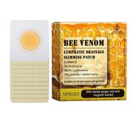 Be-E Ven-Om - Parches corporales, yeso Veno-m de abeja, parche desintoxicante adelgazante, ingredientes naturales, fácil de usar, 7 x 7 cm, ideal para personas que buscan métodos naturales para apoyar