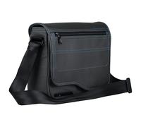 be.ez Bandolera LE Reporter para pantalla de 10" con bolsillos reforzados, Gris