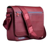 be.ez Bandolera LE Reporter para pantalla de 10" con bolsillos reforzados, Rojo