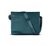 be.ez Bolsa bandolera impermeable MacBook 13'' LE Reporter Kingfisher, Azul pato
