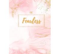 Be Fearless Trendy Teen Notebook - Journal for Teens | 100 Lined Pages | Cute Notebook for Girls & Boys | Perfect for School, Notes, or Personal ... organized-great for school or personal use.