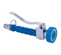 BE-GASTRO I Grifo Industrial Hostelería - Alcachofa de ducha de mano (azul), incluye barra de sujeción, 1/2" Standard AG | Alcachofa de repuesto de acero inoxidable para alcachofa de cocina