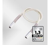 BE-GASTRO I - Industrial Hostelería Manguera de ducha profesional (120 cm, con protección especial contra torceduras, 1/2", estándar AG, repuesto para alcachofa de plato/gastronomía, 1200 mm)