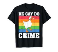 Be Gay Do Crime Camiseta