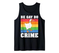 Be Gay Do Crime Camiseta sin Mangas