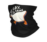 Be gay do crime ganso bandana para el cuello, bufanda para la cara, bufanda para la cara, cálido, para ciclismo, unisex, para adultos e invierno