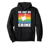 Be Gay Do Crime Sudadera con Capucha