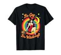 Be Gay Do Witchcraft Sarcastic LGBTQ+ - Camiseta de disfraz de Halloween Camiseta