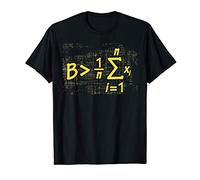 Be Greater Than Average Shirt Mathematics Math Teacher Camiseta