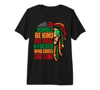 Be Humble Be Kind Beast Leo Roaring Birthday Lion Hombres Niño Camiseta Premium