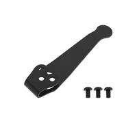 Be In Your Mind 1 Clip de Bolsillo Mejorado para Transporte Profundo con Tornillos 2-56UNC Clips de Cintura Portátiles Compatibles con Spyderco C81 C10 C11 (negro)