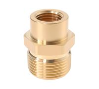 Be In Your Mind 1 conector de lavadora a presión G1/4 pulgadas hembra a M22 x 1.5 macho adaptador de latón para lavadora a presión