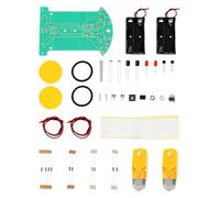 Be In Your Mind 1 Juego de Kit de Ejercicios de Soldadura de Vehículos de Seguimiento Inteligente para Artesanos Electrónicos Cursos Prácticos de Fabricación Y Aficionados A La Electrónica