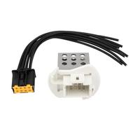 Be In Your Mind 1 juego de resistencias para ventilador de coche con arnés de cableado, pieza de repuesto 27100-00QAB 7701057557 compatible con Renault Master (Mk2) 2003-2010