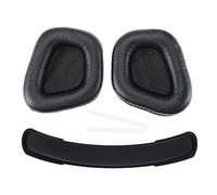 Be In Your Mind 1 par de Almohadillas con Diadema compatibles con Corsair Void/Void Pro/RGB Elite Wireless Protein Leather Auriculares Almohadillas de Repuesto Negro