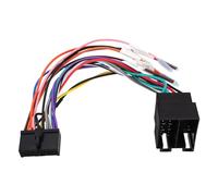 Be In Your Mind 1 Pedazo Adaptador de Arnés de 20 Pines A ISO 20P ISO Adaptador Estéreo de Coche de Repuesto Compatible con Conector de Arnés de Radio de Coche de Pantalla DIN de 21,5cm