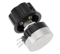 Be In Your Mind 1 potenciómetro de película de carbono RV24YN20S B102 de 1 K ohmios, 3 terminales de soldadura, potenciómetro enrollado de alambre con perilla A03 para inversores de control de