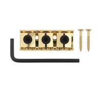 Be In Your Mind 1 tuerca de bloqueo de puente de trémolo de guitarra de 42 mm con tornillo de llave compatible con herramientas de trémolo de guitarra eléctrica Floyd Rose Style (dorado)