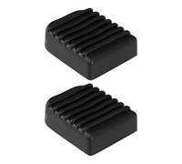 Be In Your Mind 2 almohadillas de goma para soporte de motocicleta de 6 x 4,76 x 2 cm, adecuadas para la mayoría de motocicletas