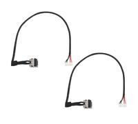 Be In Your Mind 2 cables de arnés de alimentación CC 0Y44M8 DD0AM9AD000 compatible con Dell Inspiron 15 7000 5577 5578 7557 7559
