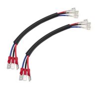 Be In Your Mind 2 cables de conversión de luz de coche DRL H15 macho a hembra, compatible con Ford Transit