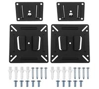 Be In Your Mind 2 juegos de soporte de pared para monitores de TV LCD de 14 a 24 pulgadas, máquinas de publicidad, pantalla industrial, carga máxima de 30 libras, 15 kg hasta 100 x 100 mm