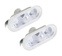 Be In Your Mind 2 luces intermitentes laterales transparentes compatibles con VW compatible con Golf MK4 1997-2004 compatible con Passat 1J0949117