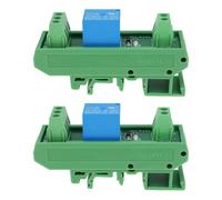 Be In Your Mind 2 Módulo de Relé de Canales de 5 V 10 A 78,8 X 22,8 X 41,6 Mm Compatible con DIN Montaje en Riel