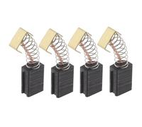 Be In Your Mind 2 Pares de Cepillos de Carbón 6x10x14mm Herramienta Eléctrica Amoladora Angular Motor Cepillos de Carbón Compatible con Parkside PBH 1500 A1